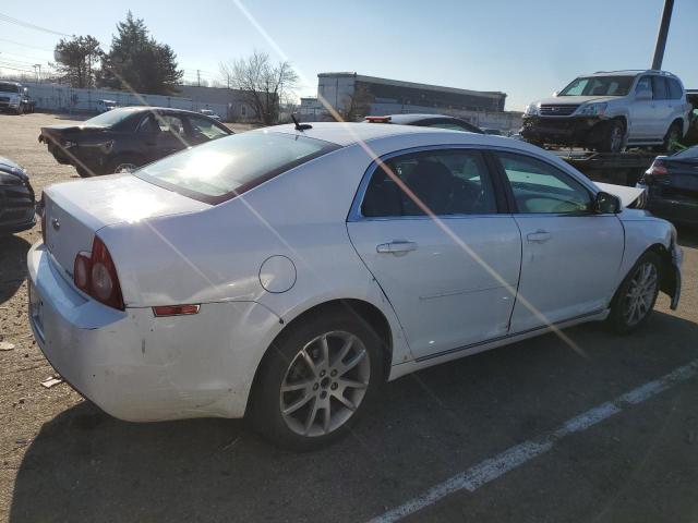 1G1ZE5EU8BF384569 - 2011 CHEVROLET MALIBU LTZ WHITE photo 3