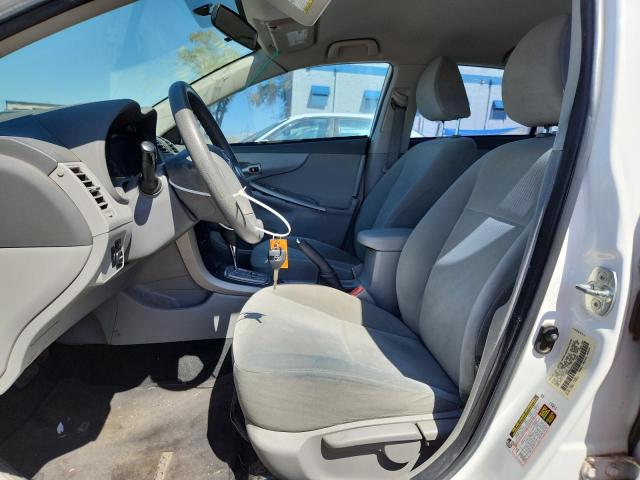 1NXBU4EE6AZ217289 - 2010 TOYOTA COROLLA BASE WHITE photo 7