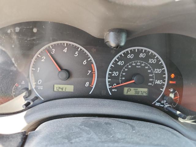 1NXBU4EE6AZ217289 - 2010 TOYOTA COROLLA BASE WHITE photo 9