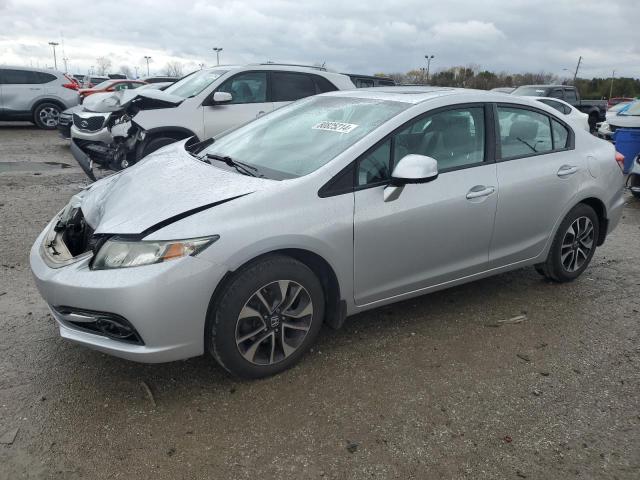 19XFB2F92DE256689 - 2013 HONDA CIVIC EXL SILVER photo 1