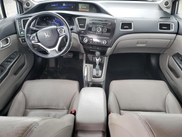 19XFB2F92DE256689 - 2013 HONDA CIVIC EXL ვერცხლისფერი ფოტო 8