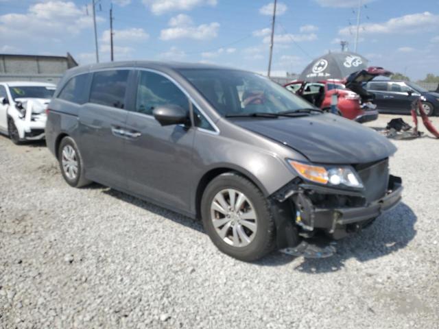 5FNRL5H67EB071600 - 2014 HONDA ODYSSEY EXL GRAY photo 4