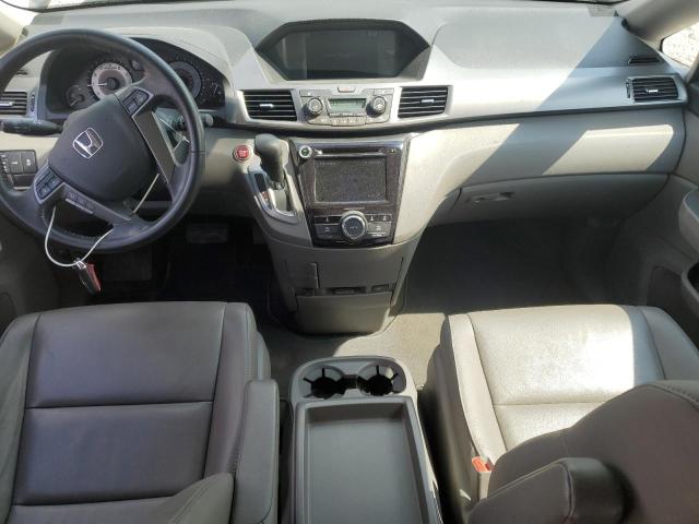 5FNRL5H67EB071600 - 2014 HONDA ODYSSEY EXL GRAY photo 8