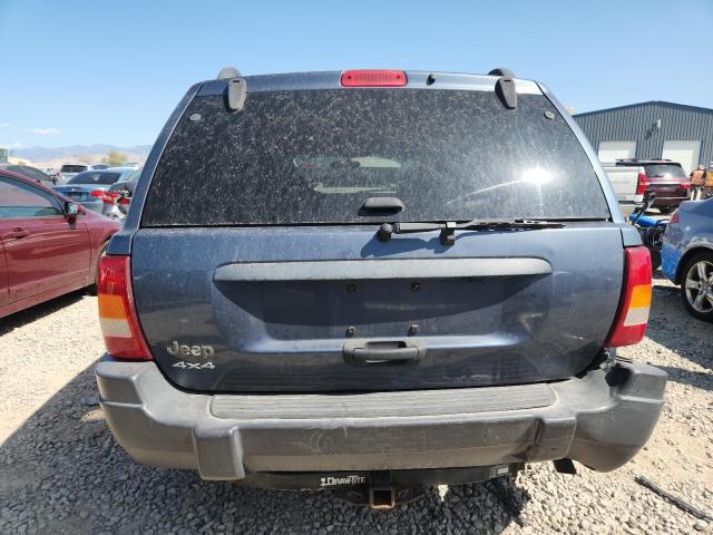 1J4GW48S24C123307 - 2004 JEEP GRAND CHER LAREDO BLUE photo 6