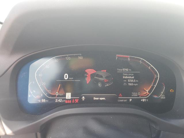 WBX47DP02RN278301 - 2024 BMW X3 SDRIVE30I WHITE photo 9