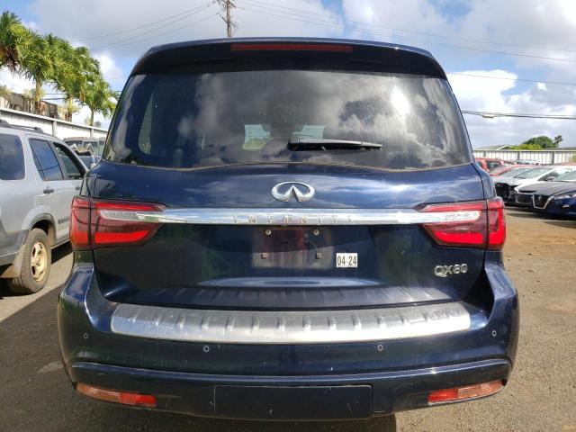 JN8AZ2AF7N9741942 - 2022 INFINITI QX80 LUXE BLUE photo 6