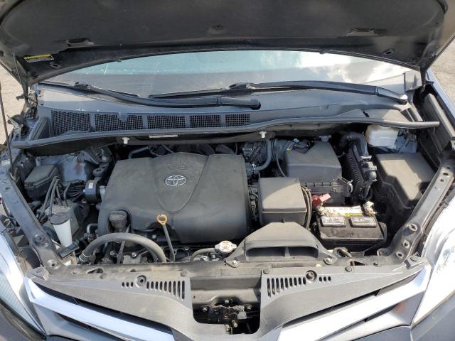 5TDYZ3DCXKS012879 - 2019 TOYOTA SIENNA XLE Noir photo 12