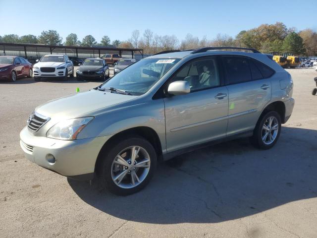 JTJHW31U372023160 - 2007 LEXUS RX 400H SILVER photo 1