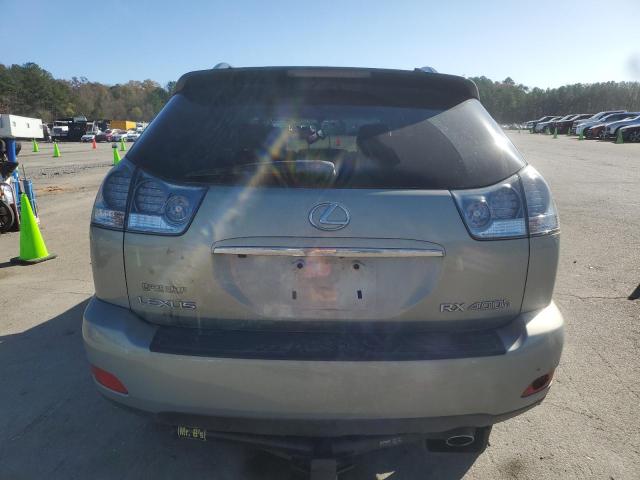 JTJHW31U372023160 - 2007 LEXUS RX 400H SILVER photo 6