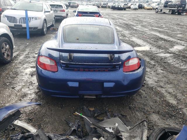 WP0AA29847U761476 - 2007 PORSCHE CAYMAN BLUE photo 6