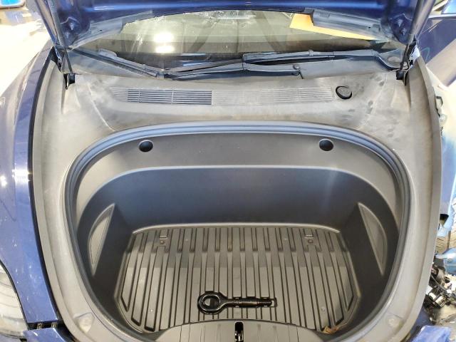 5YJ3E1EB0NF192186 - 2022 TESLA MODEL 3 Синий фото 11