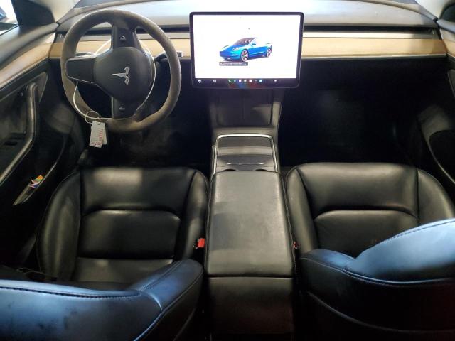 5YJ3E1EB0NF192186 - 2022 TESLA MODEL 3 Синий фото 8