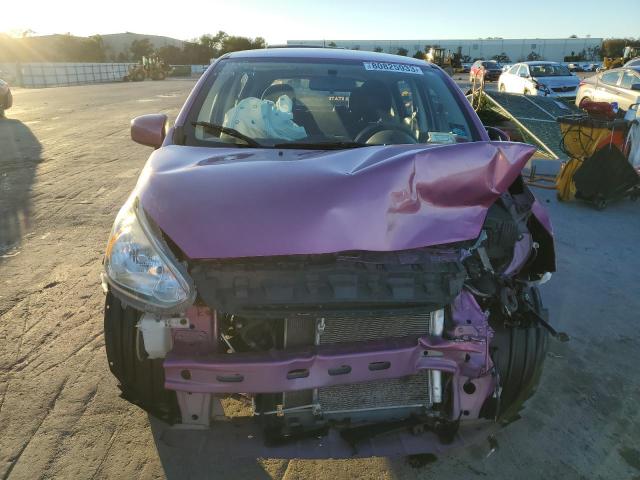 ML32A3HJ5FH043492 - 2015 MITSUBISHI MIRAGE DE PURPLE photo 5