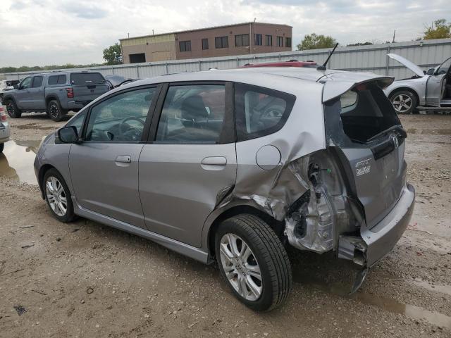 JHMGE8H42AS015576 - 2010 HONDA FIT SPORT SILVER photo 2