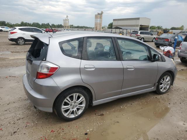 JHMGE8H42AS015576 - 2010 HONDA FIT SPORT SILVER photo 3
