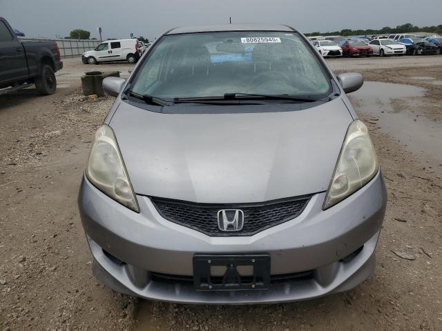 JHMGE8H42AS015576 - 2010 HONDA FIT SPORT SILVER photo 5
