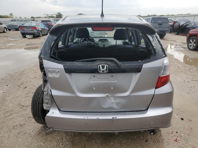 JHMGE8H42AS015576 - 2010 HONDA FIT SPORT SILVER photo 6