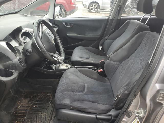 JHMGE8H42AS015576 - 2010 HONDA FIT SPORT SILVER photo 7