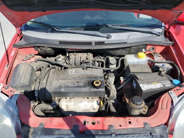 KL1TG566X8B090590 - 2008 CHEVROLET AVEO LT RED photo 11