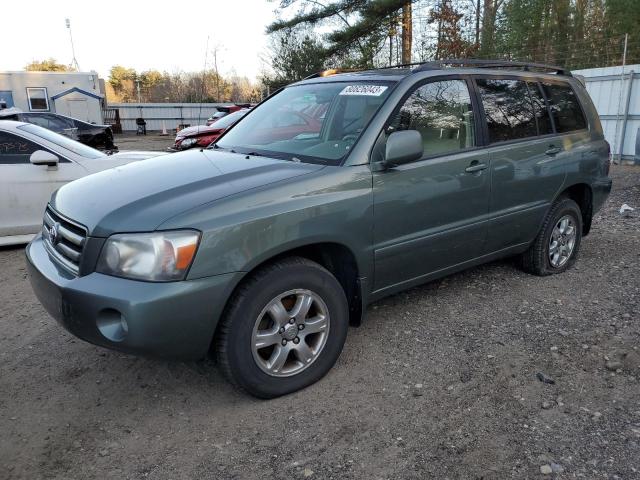 JTEEP21A770205390 - 2007 TOYOTA HIGHLANDER SPORT GREEN photo 1