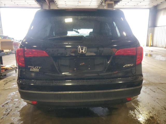5FNYF6H15JB020863 - 2018 HONDA PILOT LX Schwarz Foto 6