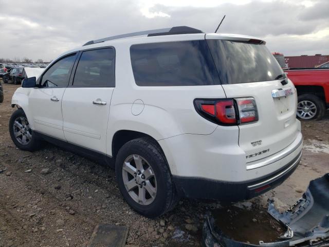 1GKKRPKD5EJ312716 - 2014 GMC ACADIA SLE WHITE photo 2