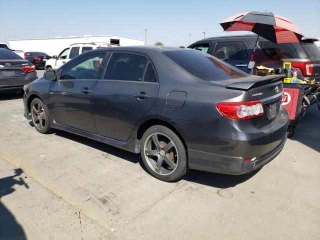 5YFBU4EE3DP093357 - 2013 TOYOTA COROLLA BASE ნაცრისფერი ფოტო 2