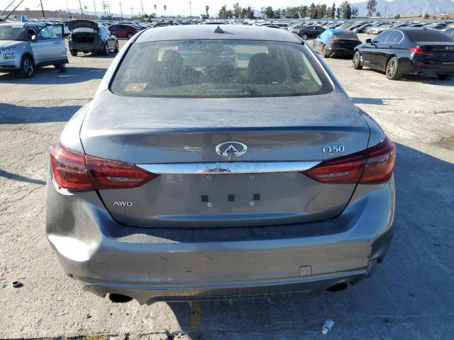 JN1EV7AR9JM441927 - 2018 INFINITI Q50 LUXE 灰色 照片 6