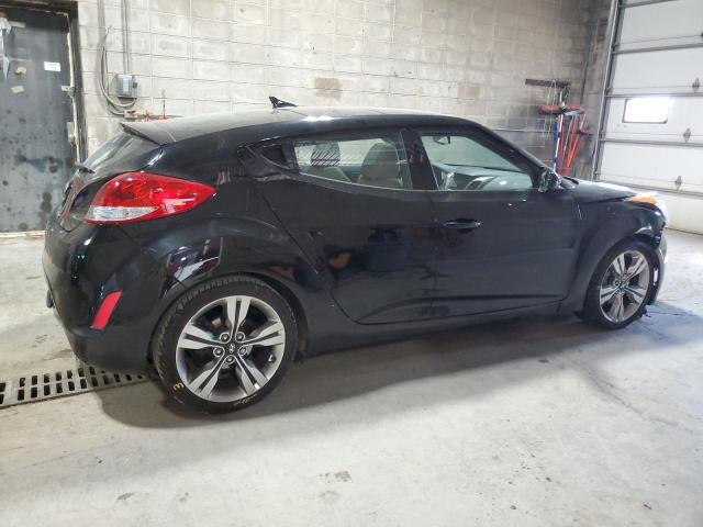 KMHTC6AD0CU028205 - 2012 HYUNDAI VELOSTER BLACK photo 3