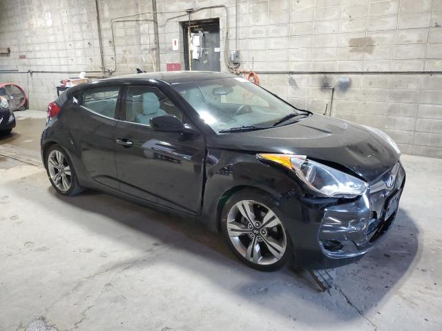 KMHTC6AD0CU028205 - 2012 HYUNDAI VELOSTER BLACK photo 4
