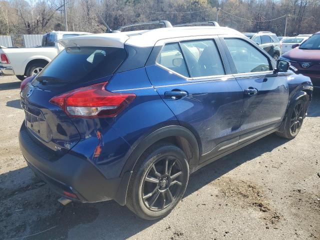 3N1CP5CU6KL481353 - 2019 NISSAN KICKS S BLUE photo 3