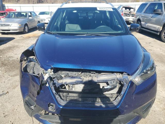 3N1CP5CU6KL481353 - 2019 NISSAN KICKS S BLUE photo 5