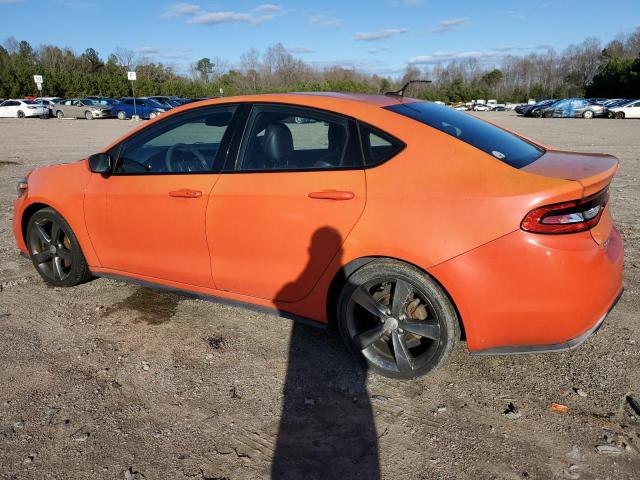 1C3CDFEBXFD277789 - 2015 DODGE DART GT ORANGE photo 2