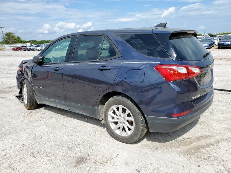 3GNAXHEV6KL218587 - 2019 CHEVROLET EQUINOX LS ლურჯი ფოტო 2