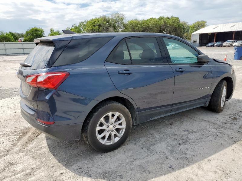 3GNAXHEV6KL218587 - 2019 CHEVROLET EQUINOX LS ლურჯი ფოტო 3