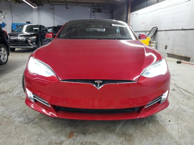 5YJSA1E2XGF134483 - 2016 TESLA MODEL S Կարմիր լուսանկար 5
