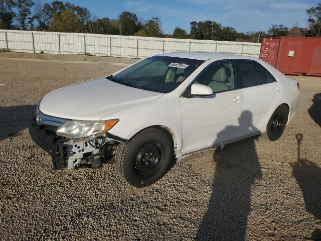 4T4BF1FK5DR277359 - 2013 TOYOTA CAMRY L WHITE photo 1