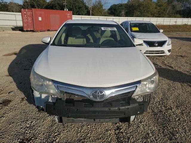 4T4BF1FK5DR277359 - 2013 TOYOTA CAMRY L WHITE photo 5
