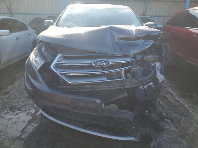 2FMPK4J83HBC49239 - 2017 FORD EDGE SEL CHARCOAL photo 5