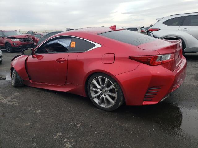 JTHHE5BCXF5003992 - 2015 LEXUS RC 350 RED photo 2