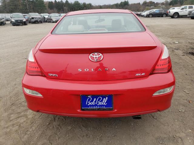 4T1CA30P78U150938 - 2008 TOYOTA CAMRY SOLA SE RED photo 6