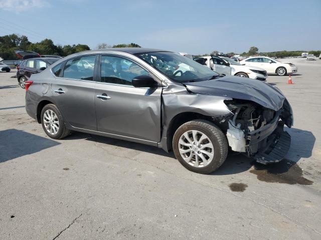 3N1AB7AP7KY221142 - 2019 NISSAN SENTRA S 灰色 照片 4
