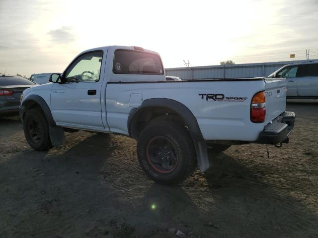 5TENM92N91Z842232 - 2001 TOYOTA TACOMA PRERUNNER WHITE photo 2