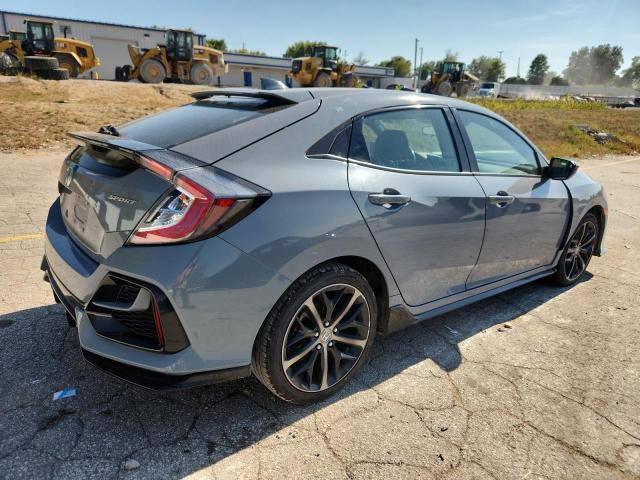 SHHFK7H43MU409913 - 2021 HONDA CIVIC SPORT GRAY photo 3