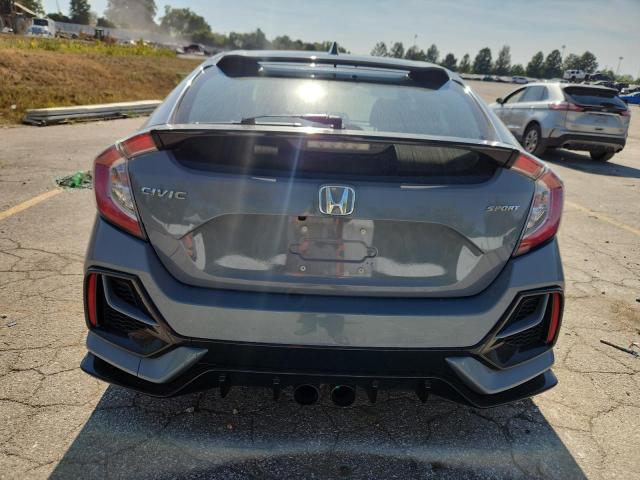 SHHFK7H43MU409913 - 2021 HONDA CIVIC SPORT GRAY photo 6