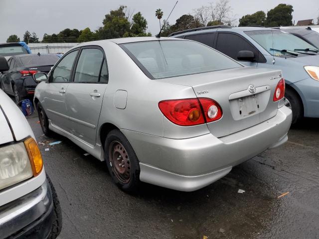 1NXBR32E63Z032811 - 2003 TOYOTA COROLLA CE SILVER photo 2