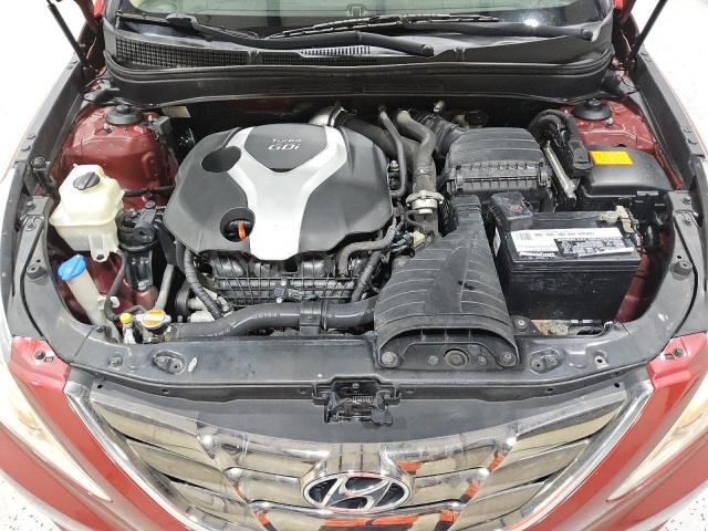 5NPEC4AB5CH345701 - 2012 HYUNDAI SONATA SE 勃艮第红 照片 11