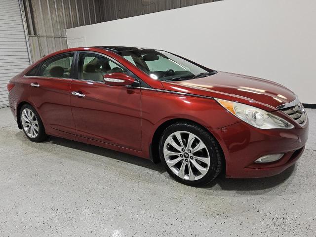 5NPEC4AB5CH345701 - 2012 HYUNDAI SONATA SE 勃艮第红 照片 4