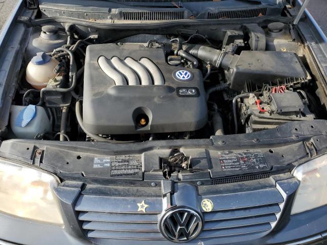 3VWSA69M84M007163 - 2004 VOLKSWAGEN JETTA GLS GRAY photo 11