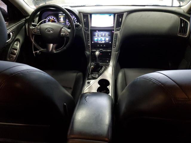 JN1BV7AR5FM421779 - 2015 INFINITI Q50 BASE BLACK photo 8